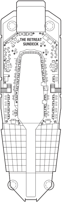 Choose your cabin on Solstice Deck             